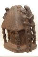 Cameroon: Tribal Very Expressive Large African Altar From The Bamun. Sculptures & Statues photo 5