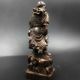 Rare Antique Collectibles Natural Wood Hand Carved Mighty Guan Gong Statue Other Chinese Antiques photo 4