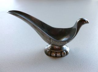 1930 ' S Just Andersen Pewter,  Bird - Shaped Pipe Rest photo