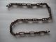 1 Antique Rusty Unusual Chain &link Hook Farm Industrial Steampunk Old Barn Find Primitives photo 1
