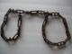 1 Antique Rusty Unusual Chain &link Hook Farm Industrial Steampunk Old Barn Find Primitives photo 2