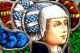 Delightful Stained Glass Window Hanging Renaissance Woman Hand Painted 1880 - 1920 1900-1940 photo 1