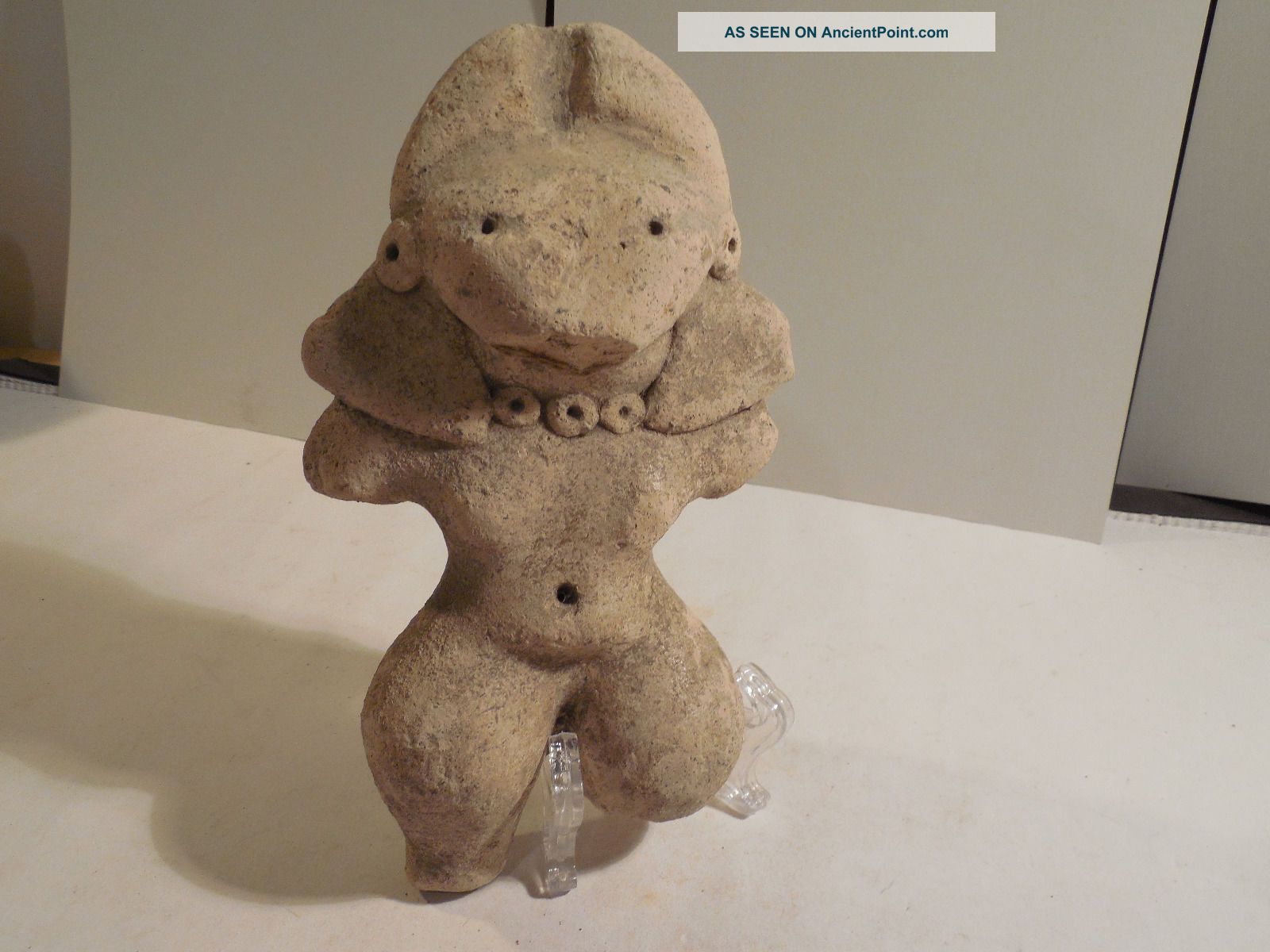 Tlatilco Large Female Pre - Columbian Pottery Ancient Artifact Archaic Mayan Nr The Americas photo