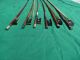 Old Antique Violin Bows - 6 - One W/silver 4/4 3/4 1/2 For Repair Or Restoration String photo 10