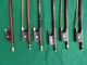 Old Antique Violin Bows - 6 - One W/silver 4/4 3/4 1/2 For Repair Or Restoration String photo 1