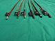 Old Antique Violin Bows - 6 - One W/silver 4/4 3/4 1/2 For Repair Or Restoration String photo 3