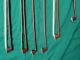 Old Antique Violin Bows - 6 - One W/silver 4/4 3/4 1/2 For Repair Or Restoration String photo 6
