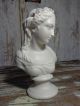C1880s Victorian Parian Porcelain Goddess Aphrodite Bust Figurines photo 2