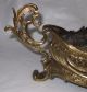 C.  19th C.  Huge Art Nouveau Footed & Double - Handled French Gilt Bronze Jardiniere Metalware photo 11