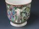 Antique Chinese Famille Rose Medallion Porcelain Sugar Bowl W/ Lid Bowls photo 3