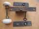 Victorian Eastlake Mortise Entry Door Lock/ Key/knobs,  Plates Locks & Keys photo 5