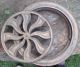 Large Antique Cast Iron Round Heater Grate / Vent Heating Grates & Vents photo 1
