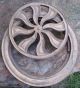Large Antique Cast Iron Round Heater Grate / Vent Heating Grates & Vents photo 7