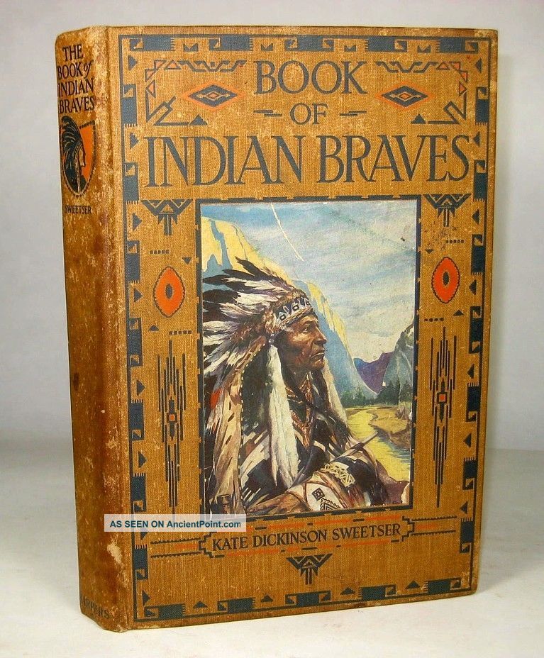 1913 Antique Indian War Chiefs Native American Biography Sitting Bull Sioux Us Native American photo