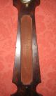 Antique Mahogany Banjo Mercury Wheel Barometer J.  Spelzini London C.  1840 Barometers photo 2