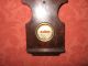 Antique Mahogany Banjo Mercury Wheel Barometer J.  Spelzini London C.  1840 Barometers photo 4