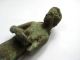 Circa.  50 - 100 A.  D British Found Roman Ae Bronze Statue Of Male Deity - Mercury British photo 4