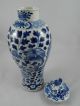 Chinese Blue & White Dragon Vase With Kangxi Mark Vases photo 4