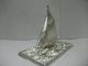 The Sailboat Of Silver985 Of The Most Wonderful Japan.  A Japanese Antique. Other Antique Sterling Silver photo 1