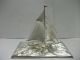 The Sailboat Of Silver985 Of The Most Wonderful Japan.  A Japanese Antique. Other Antique Sterling Silver photo 2