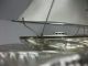 The Sailboat Of Silver985 Of The Most Wonderful Japan.  A Japanese Antique. Other Antique Sterling Silver photo 5