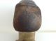 Heavy Antique Bronze Slave Manilla Interesting Markings Weighs Over 1/2 Kilo Other African Antiques photo 2