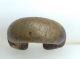 Heavy Antique Bronze Slave Manilla Interesting Markings Weighs Over 1/2 Kilo Other African Antiques photo 4