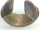Heavy Antique Bronze Slave Manilla Interesting Markings Weighs Over 1/2 Kilo Other African Antiques photo 5