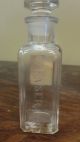 Antique Fraser ' S Tablet Company Ny Apothecary Bottle Glass Stopper Qty 2 Bottles & Jars photo 2