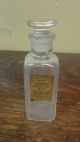 Antique Fraser ' S Tablet Company Ny Apothecary Bottle Glass Stopper Qty 2 Bottles & Jars photo 5