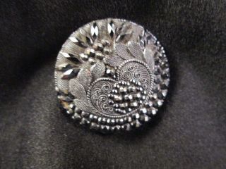 Spectacular Victorian Era Black Glass Lacy Pattern C.  1880 ' S photo