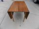 1960 ' S Mid Century Drop Leaf Dining Table Post-1950 photo 2