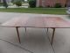 1960 ' S Mid Century Drop Leaf Dining Table Post-1950 photo 5