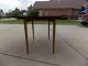1960 ' S Mid Century Drop Leaf Dining Table Post-1950 photo 7