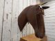 Handmade Scrap Metal Horse Head Plaque Taxidermy Cowboy Western Rustic Decor Primitives photo 7
