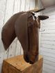 Handmade Scrap Metal Horse Head Plaque Taxidermy Cowboy Western Rustic Decor Primitives photo 8