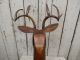 Handmade Scrap Metal Deer Head Plaque Hunting Taxidermy Cabin Lodge Decor Primitives photo 9