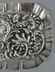 Antique 19thc Victorian Williams Comyns English Sterling Silver Tray W/ Fairy Platters & Trays photo 6