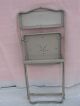 4 Vintage Mid Century Metal Industrial Folding Chairs Shabby Retro Eames Post-1950 photo 4