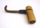 Antique Gardiner Mfg Sack Bag Hook With Wood Handle - Farmers Tool Primitives photo 1