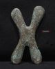 Old Katanga Cross Copper Currency – Handa – Dr Congo Other African Antiques photo 3