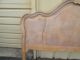 55455 White Wash Romantic Shabby Full / Queen Size Headboard Bed Post-1950 photo 2