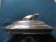 Pre.  1895 Antique Cow Handle Butter Dish 7 X 5 Inches Very Design Other Antique Silverplate photo 4