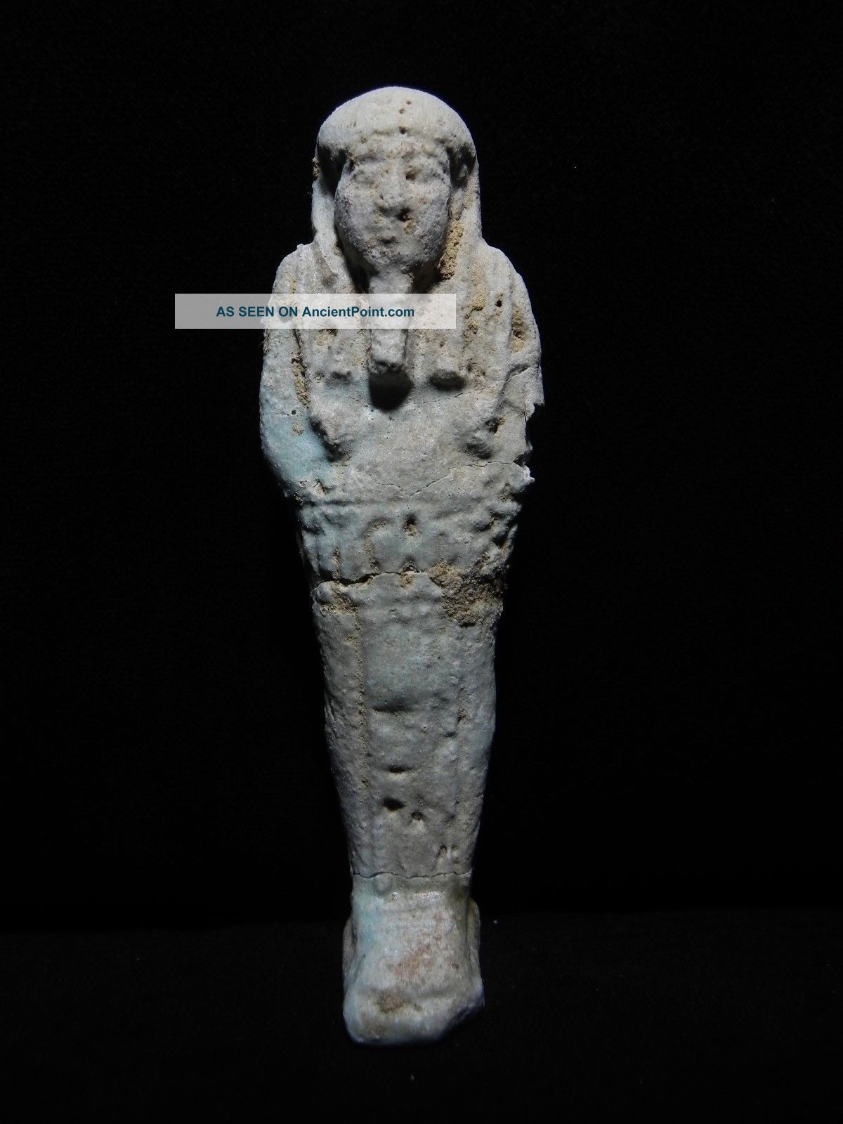 Zurqieh - Ancient Egypt.  Ancient Ushabti,  600 - 300 B.  C Egyptian photo