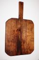 Antique Country Primitive Carved Wooden Breadboard,  19th Century Kitchen Board Primitives photo 11