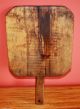 Antique Country Primitive Carved Wooden Breadboard,  19th Century Kitchen Board Primitives photo 1