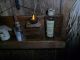 Primitive Early Look Cupboard - 4 Cubbies,  Pantry Cake Tins,  Old Box / Drawer Primitives photo 4