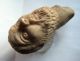 Circa.  200 - 300 A.  D Large British Found Marble Statue Section - Head Of Male Roman photo 5