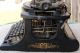 Rare Vintage Antique Fox 4 Understroke Typewriter 110 Years Old Typewriters photo 2