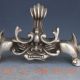 Chinese Silver Copper Hand - Carved Penholder Statue Teapots photo 1